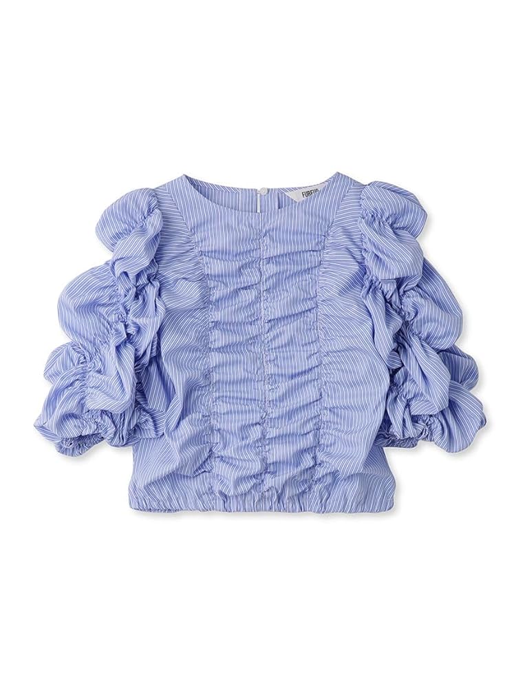 uni's room■シャーリングボリュームセットアップ ST-SS23-05BH ANDRESD ドレス random shirring setup dress ランダム